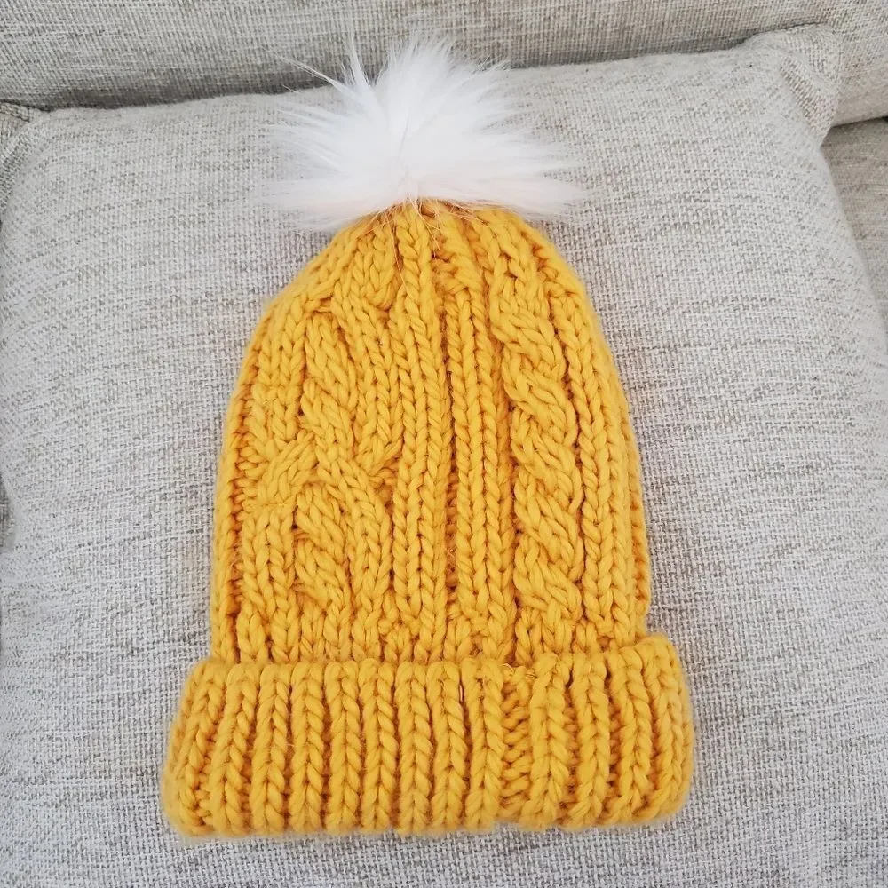 Hollister Pom Pom Beanie